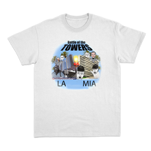 Load image into Gallery viewer, Battle of the Towers WHT T-shirt
