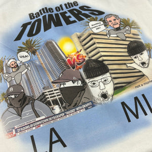 Battle of the Towers WHT T-shirt