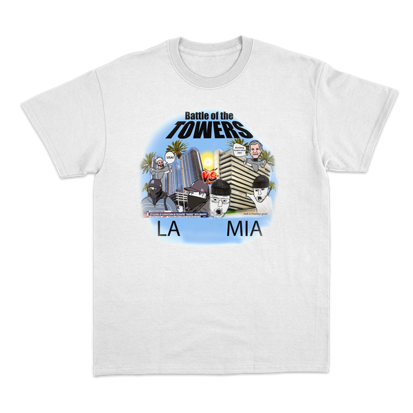 Battle of the Towers WHT T-shirt
