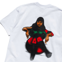 Load image into Gallery viewer, Lady Columbia tee back detail
